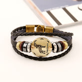 Capricorn Simple cowhide Bracelet -BL286