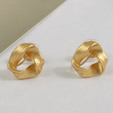 Retro Simple Twist ear Clip -EC151G