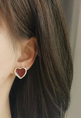 Elegant temperament love ear clip-MG012