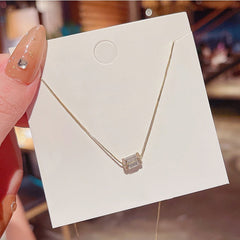 Transfer bead collar bone Necklace -X570G
