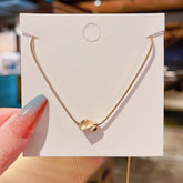 Cute Cat Eye Necklace -X527G