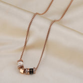 Transfer Bead Valentine Gift Necklace -NE254