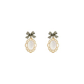 French Elegant Bow Drop Earrings -A065G