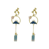 Vintage style elegant mountain sworn ear clip -KA045