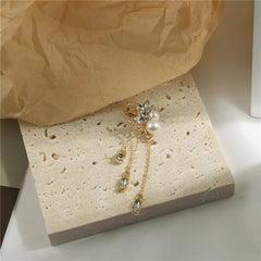 Elegant exaggerated fringe ear bone clamp -KE019 (Right ear single)