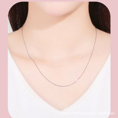 Long lasting color preservation thick plated gold necklace -NE104G