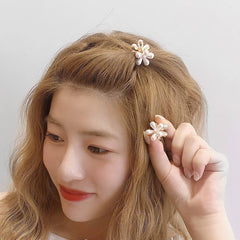 Cute girl camellia petal Clip Hair Accessory -HA192