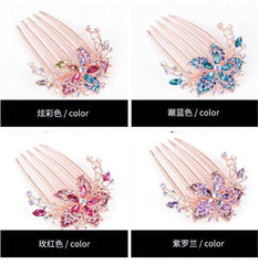 Violet hair comb clip-HA199