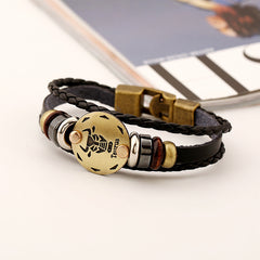 Taurus Vintage Cowhide Bracelet -BL287