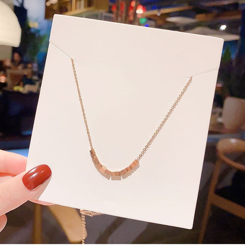 Maillard Fashion Sugar Necklace -X117RG