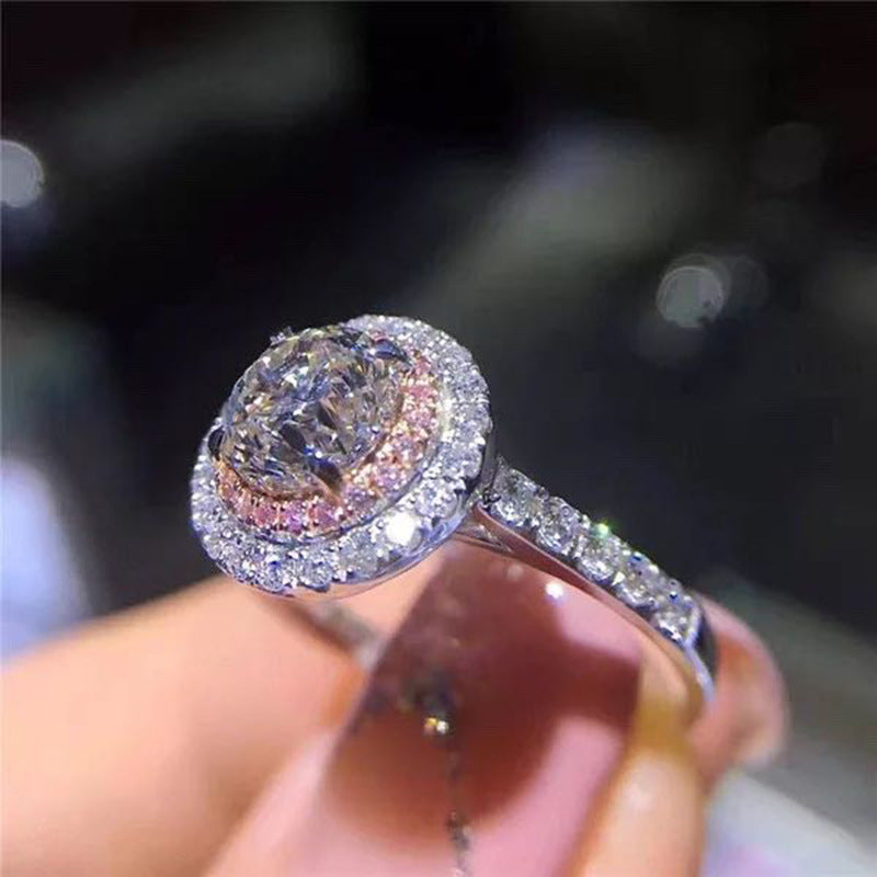 Sun Court Retro 2 carat Luxury Diamond Ring -MSR095