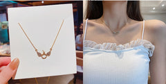 Angel Wings Perfume Bottle Necklace -X172G