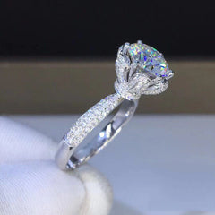 2-carat high-carbon diamond ring for women -MSR117S