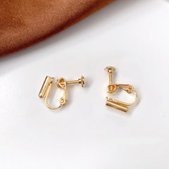 Ear Clip Converter diy Accessories without piercing Spiral ear clip -EC002