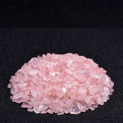 Natural Rose Quartz degaussing stone -21518ROQ