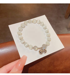 Delicate transparent Opal Bracelet -S263S