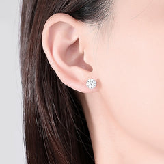 925 Silver Mosan earrings -SE22032601