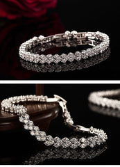 Light Luxury Full Diamond Fashion Bracelet -H033