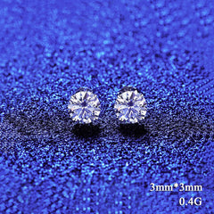 925 Silver Mosan earrings -SE22032601