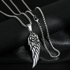 Angel Wings Fashion Necklace for men and women -NE239