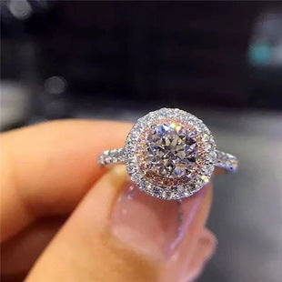 Sun Court Retro 2 carat Luxury Diamond Ring -MSR095