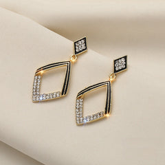 S925 Silver diamond Earrings -ER178