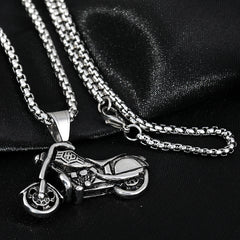 Stylish motorcycle necklace for men and women -NE241