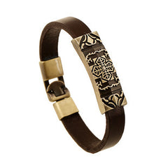 European and American national style couple leather bracelet -GTD032