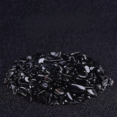 Natural crystal stone obsidian degaussing stone -21518OBS