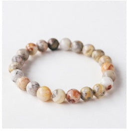 Natural crazy agate beaded bracelet -20220530CAG