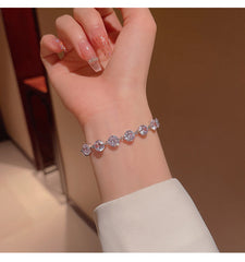 Exquisite super flash pullout adjustable bracelet -S241S