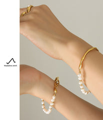 Freshwater Pearl Fashion Temperament Bracelet -BL312G