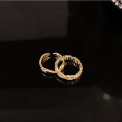 South Korea's new exquisite two-piece ring ring -J808G