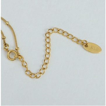 Luxury fashion gold love necklace plated 18K gold -NE302G