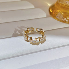 Pearl ring -J480G