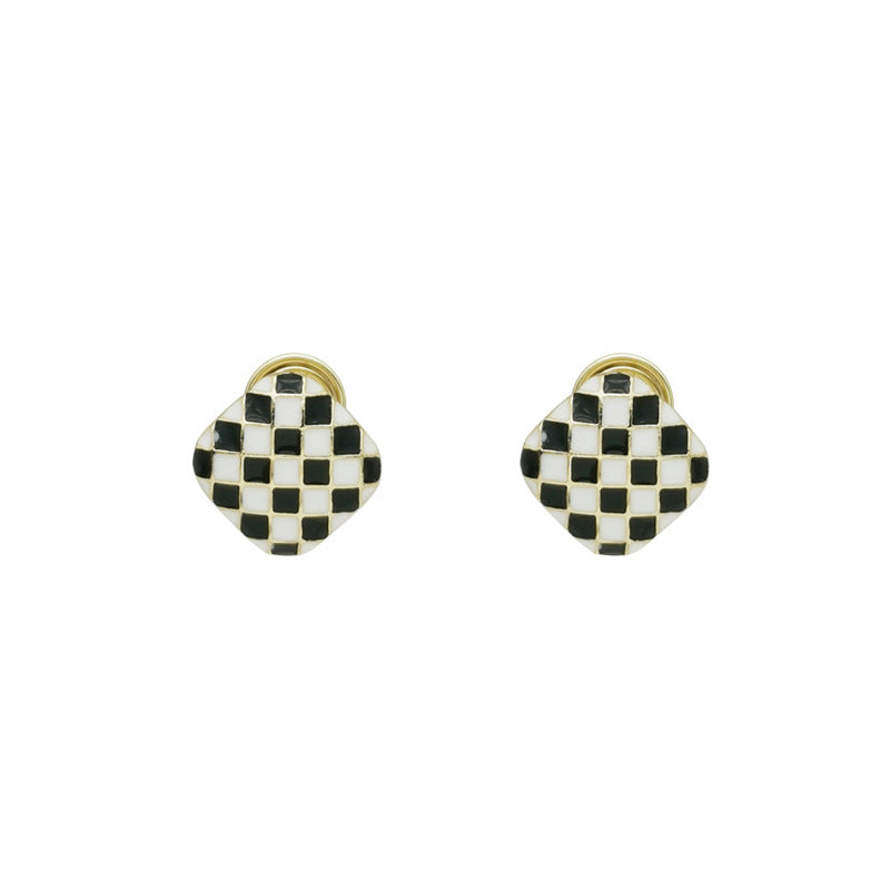 Black and White Style Love ear clip -KD034