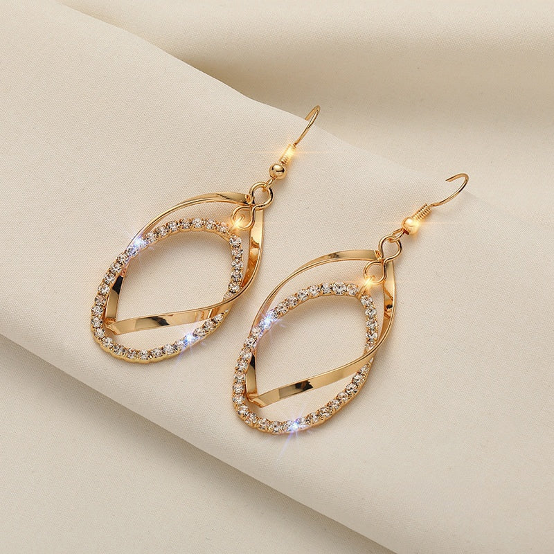 S925 Silver Needle irregular Earrings -ER180