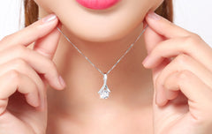 Understated luxury necklace D170-WGD