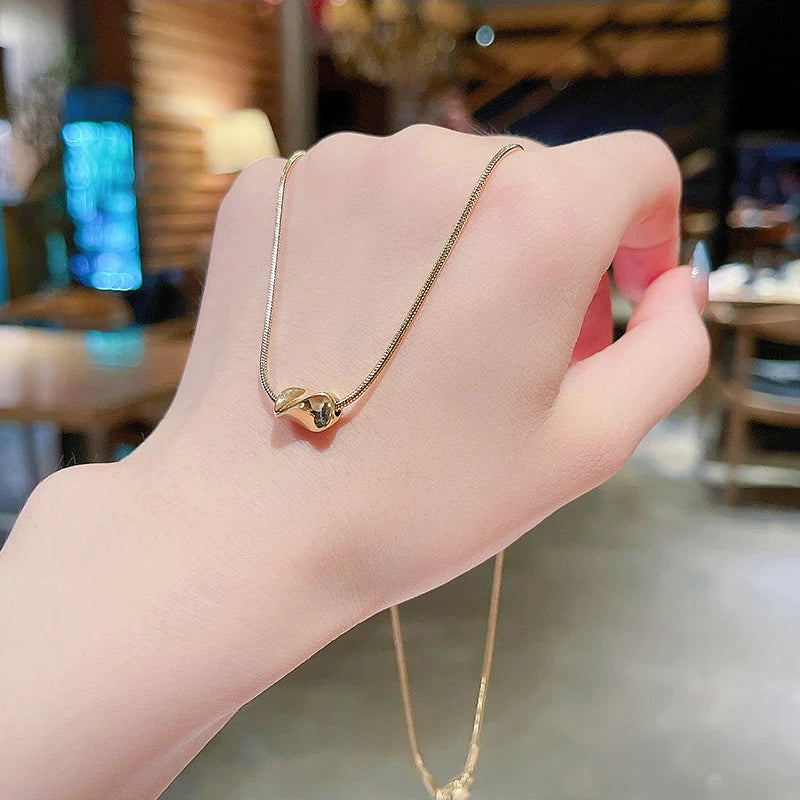 Cute Cat Eye Necklace -X527G
