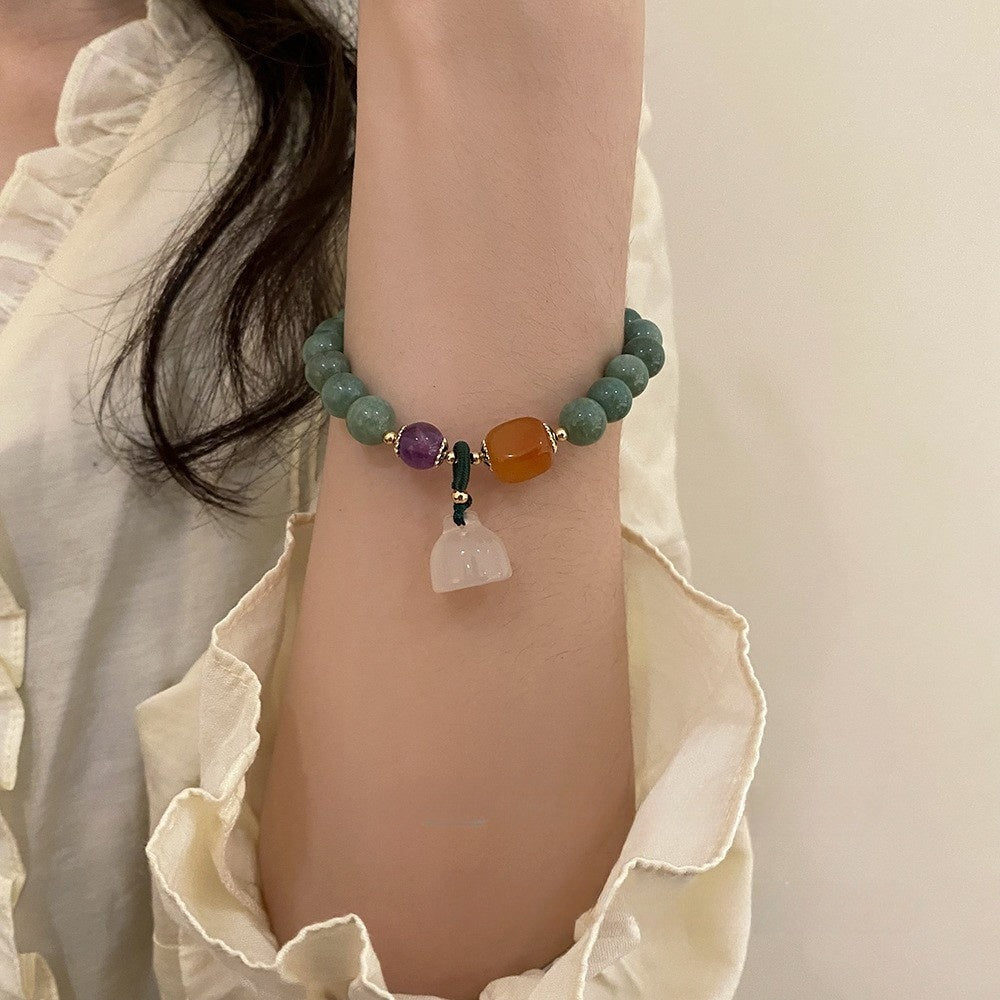 Decorated Lotus seed Hanging Bracelet -YX6069