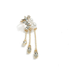 Elegant exaggerated fringe ear bone clamp -KE019 (Right ear single)