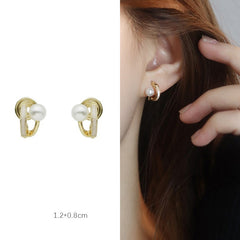 French metal cold ear clips-KD037