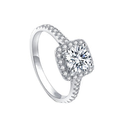 Classic Timeless D Color High Fire 2 carat Diamond Sugar Ring -MSR004