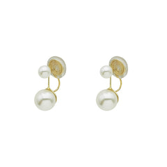 Premium Double bead ear clip -KE006