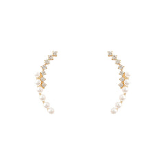 Commuter Romantic Pearl Earrings -A121G