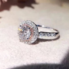 Sun Court Retro 2 carat Luxury Diamond Ring -MSR095